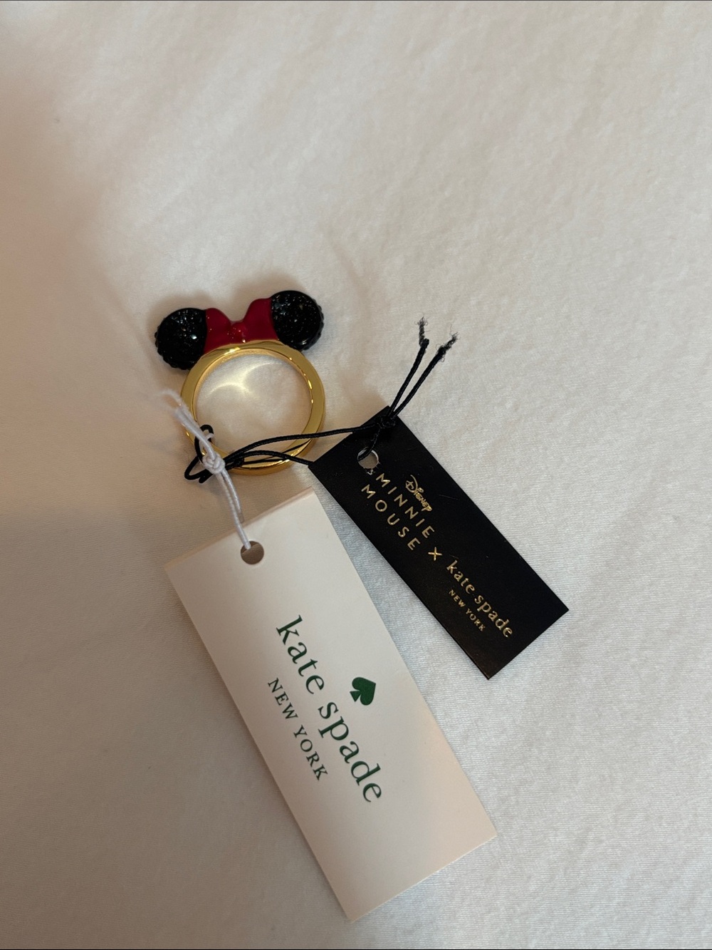 kate spade x Disney Minnie Mouse ring